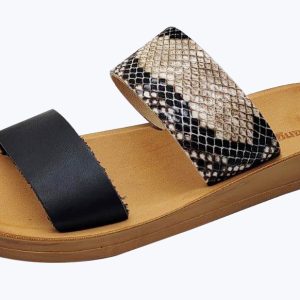 Eva Dark/Snake (Tan Sole)