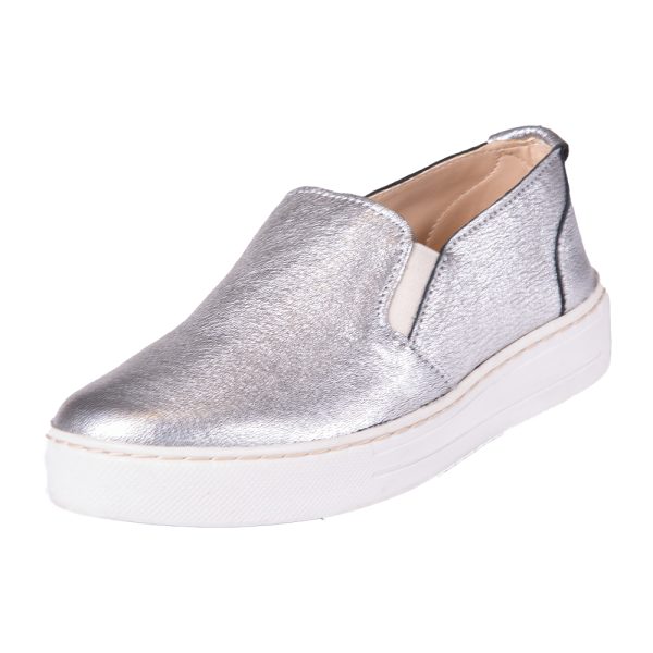 Melissa Silver Metallic - Angelsoft Shoes