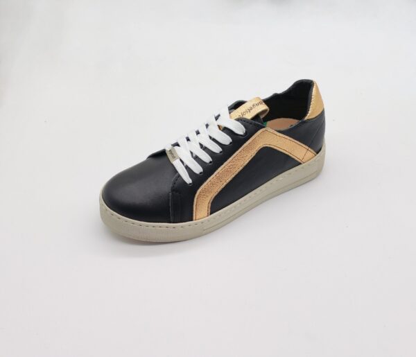 Cindy Black & Gold Stripe