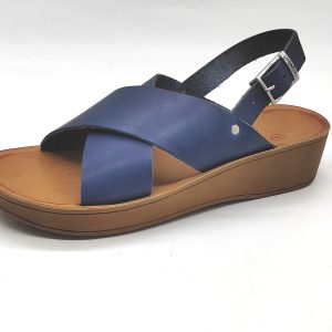 Kate Navy/ Wedge Tan Sole
