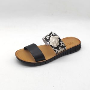 Eva Black/Light Snake (Sport Black Sole)