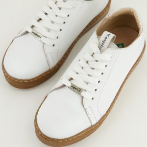 Cindy White/ Tan Sole