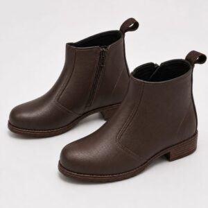 Lucy Zip Choc Brown