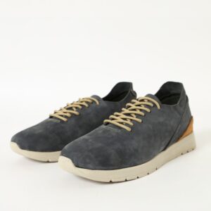 Ashley Navy Tan Sneaker