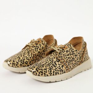 Lynn Leopard Gold/Black